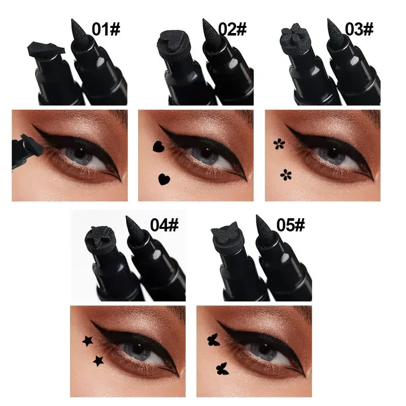 Delineador de ojos con sello d - Waterproof Liquid Eyeliner Pen reseña y precio