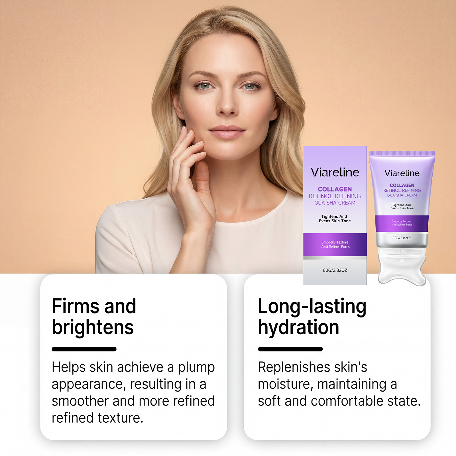 Crema Facial Hidratante con Co - Retinol Anti Wrinkle Cream reseña y precio