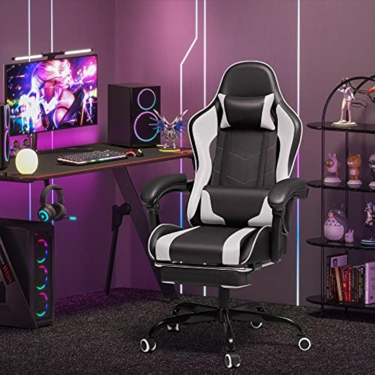 Silla Gaming con Altura Ajusta - Massage reseña y precio