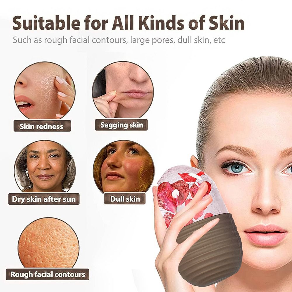 Rodillo de Hielo de Silicona p - Face Ice Roller Puffiness reseña y precio