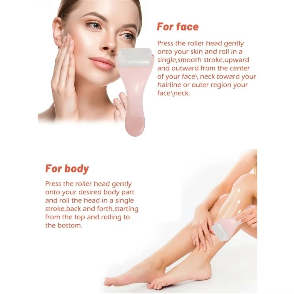 Rodillo Facial de Gel Frío par - Face Ice Roller Puffiness reseña y precio