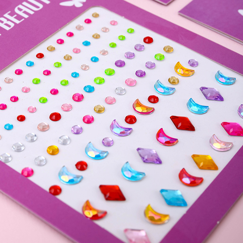 Pegatinas de Gemas Faciales Au - Nail Art reseña y precio