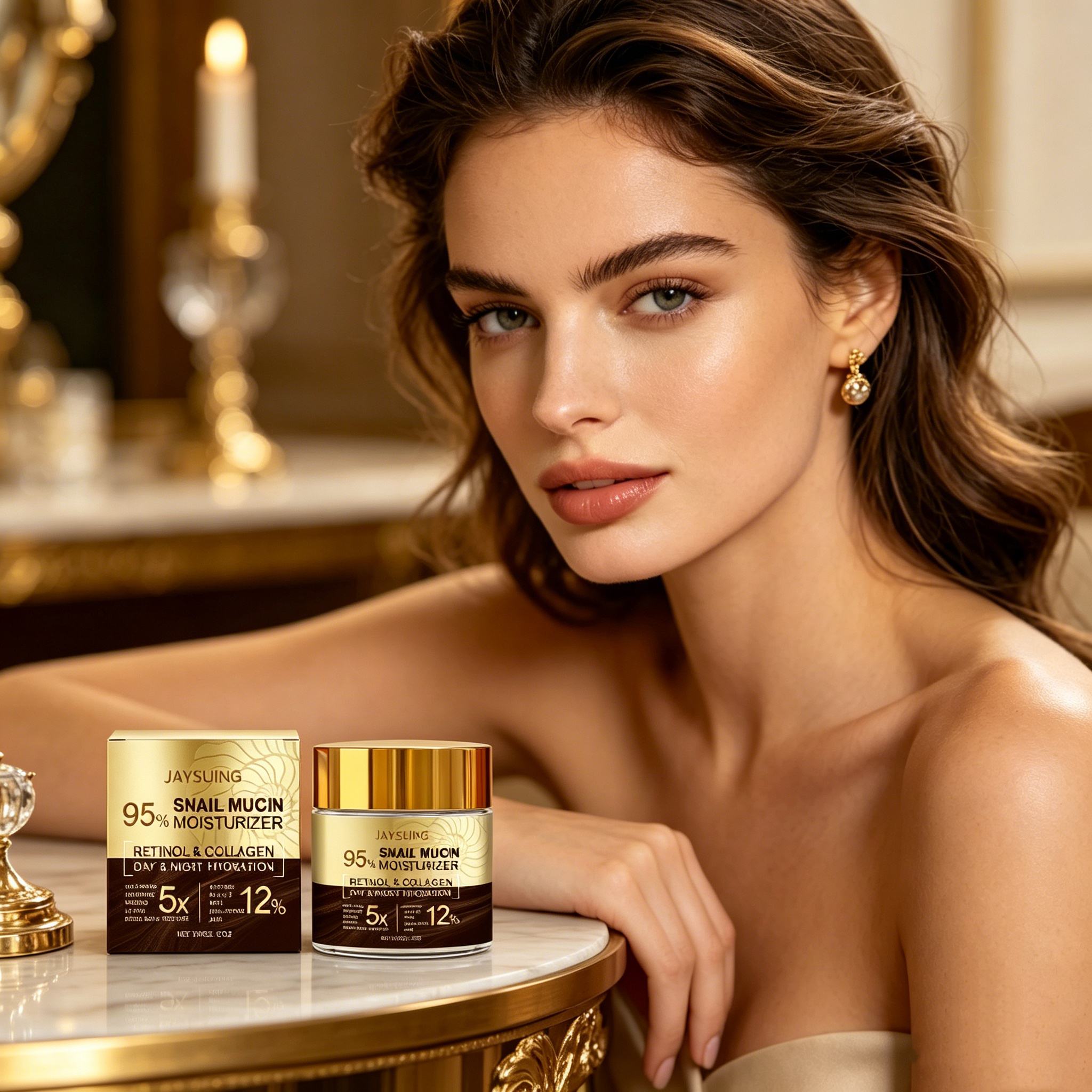 Crema hidratante de mucina de  - Retinol Anti Wrinkle Cream reseña y precio