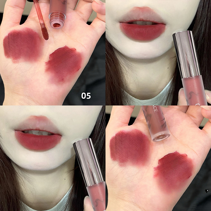 CACE-lápiz labial líquido marr - Matte Velvet Lip Tint Long Lasting reseña y precio