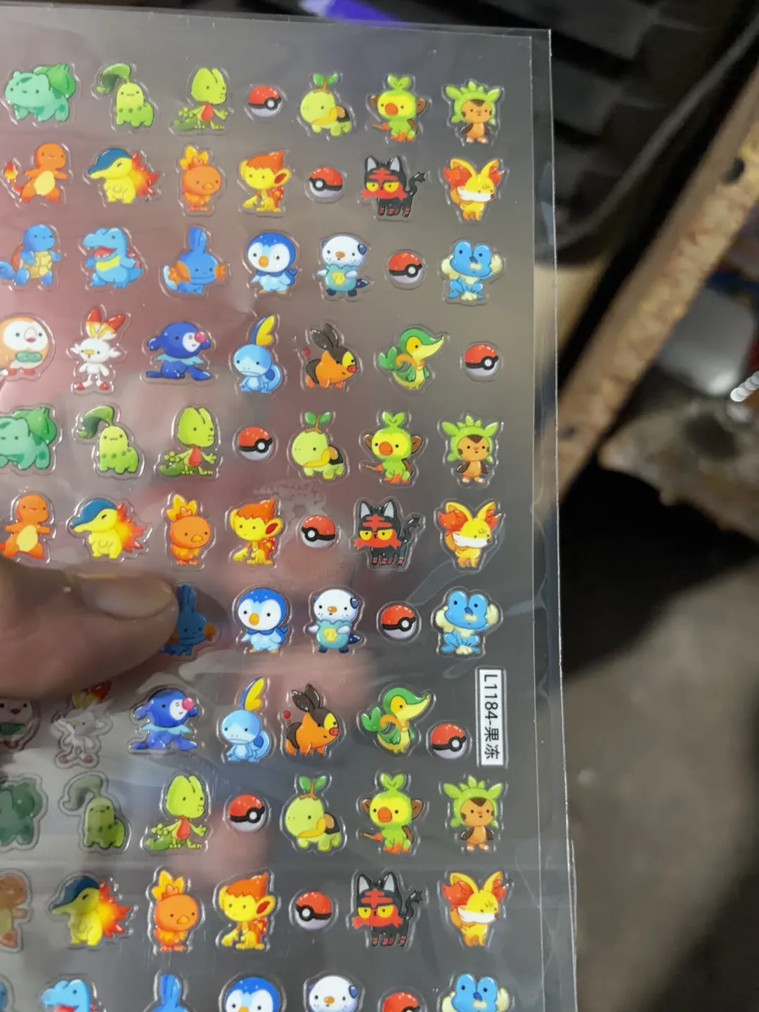 Pegatinas para Uñas Pokémon, C - Nail Art reseña y precio