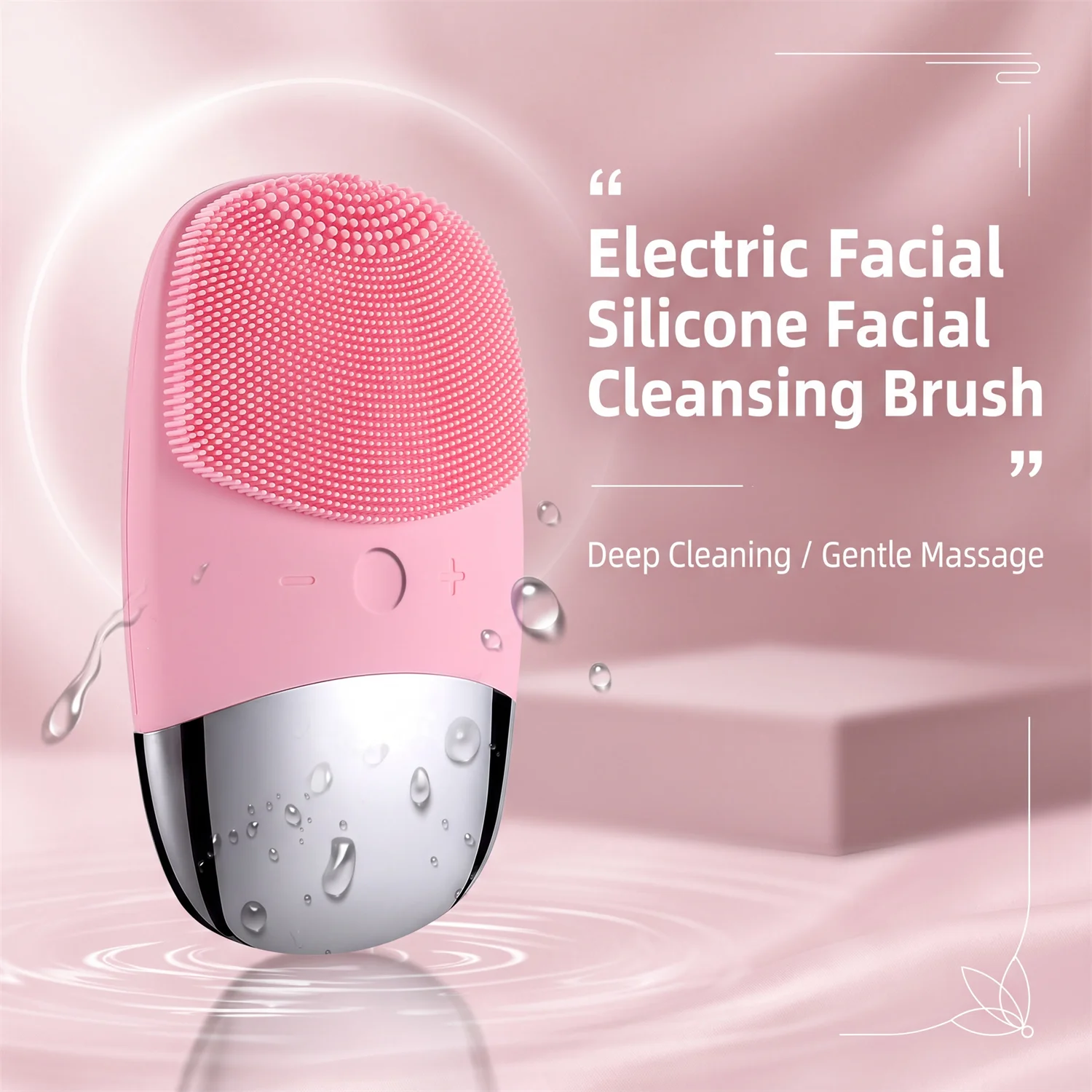 Cepillo de limpieza facial elé - Silicone Face Scrubber Electric reseña y precio