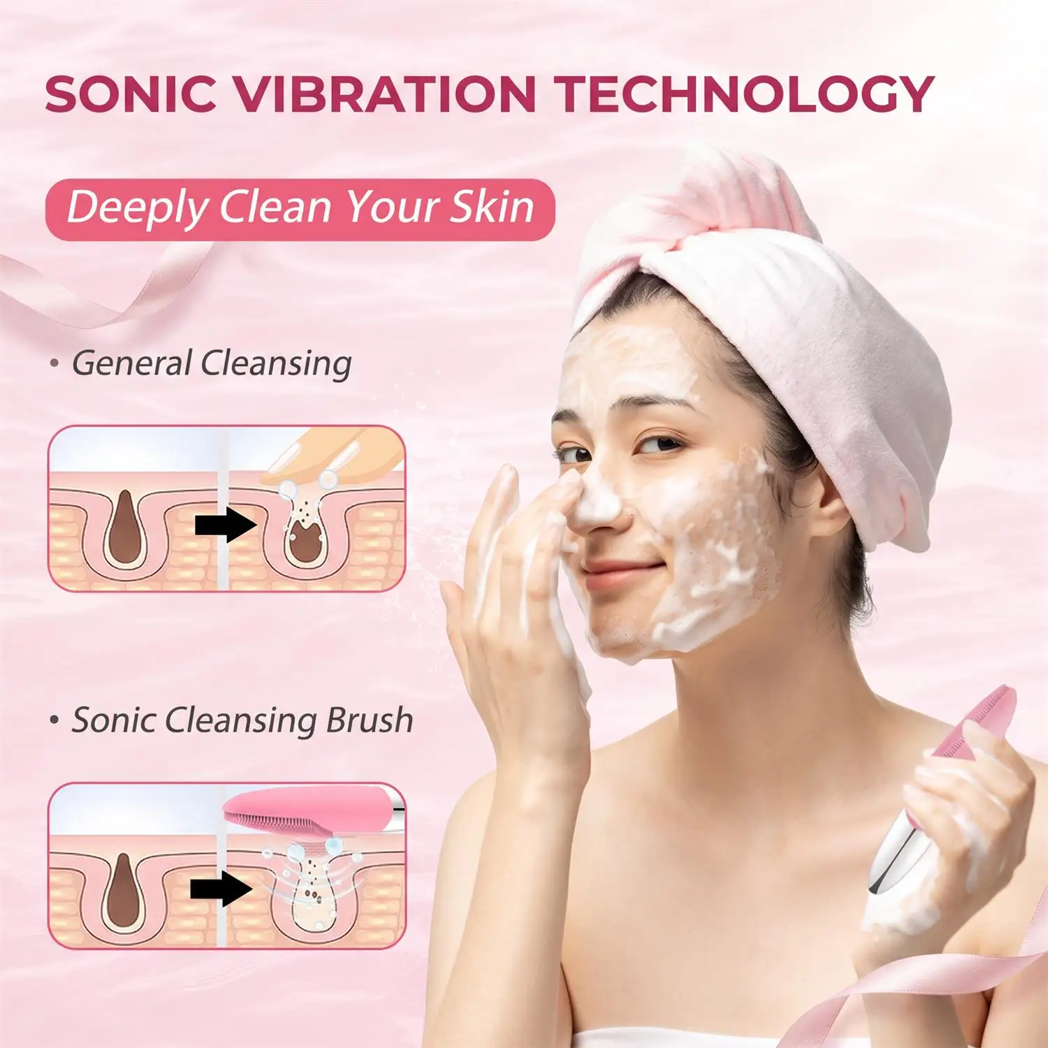 Cepillo de limpieza facial elé - Silicone Face Scrubber Electric reseña y precio