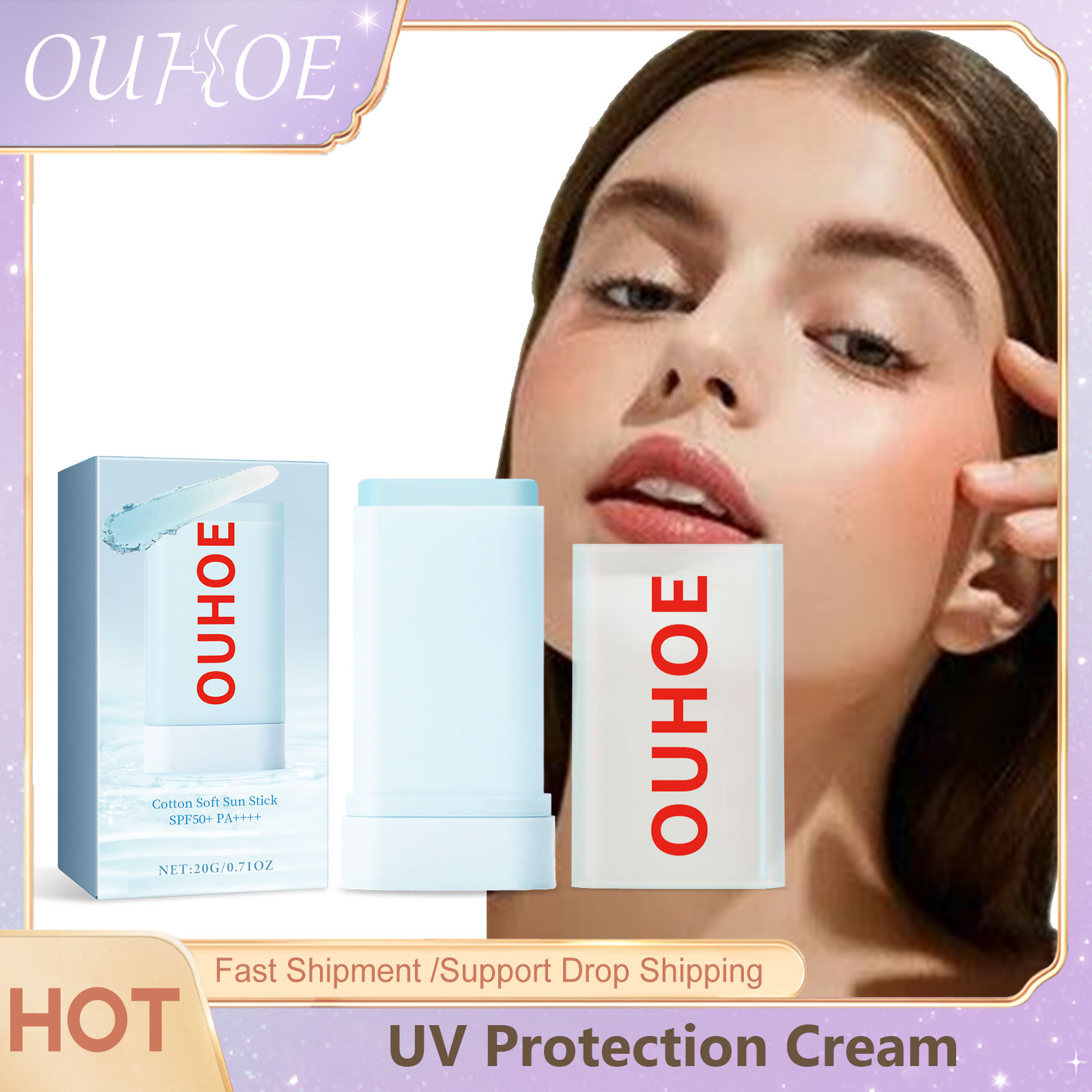 OUHOE crema de protección UV c - Spf 50 Waterproof Sunscreen reseña y precio