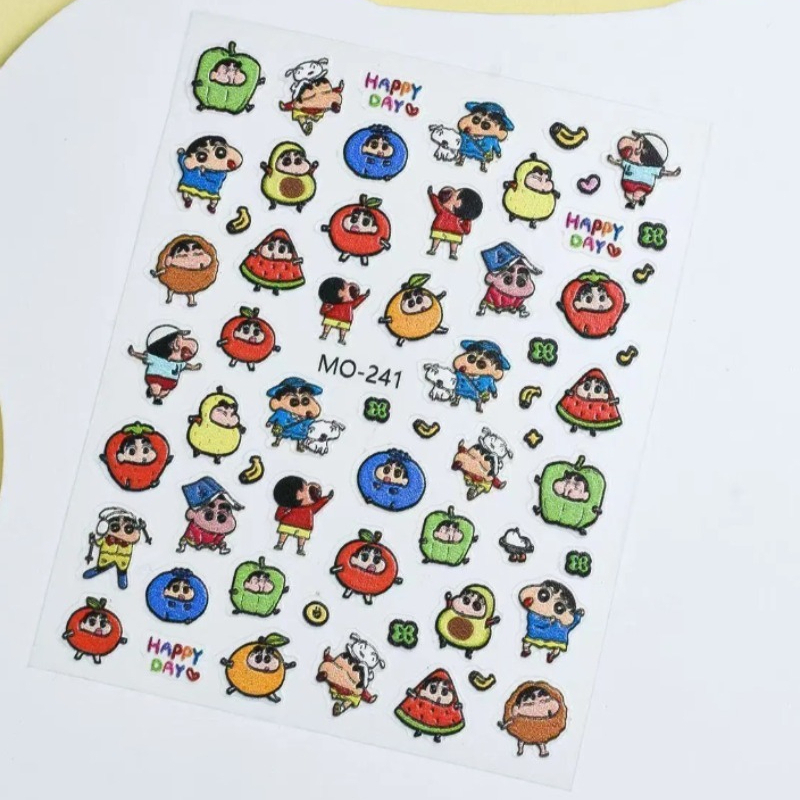 Crayon Shin-chan - Cuaderno de - Nail Art reseña y precio