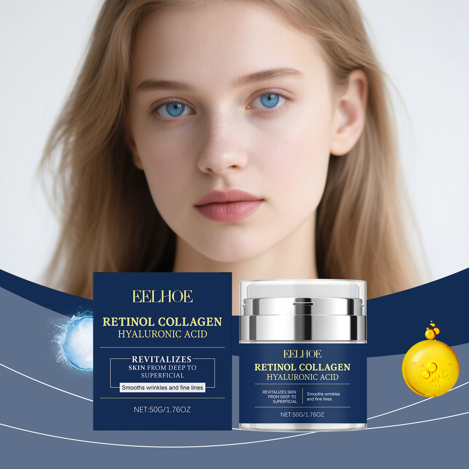 EELHOE-crema de colágeno Retin - Retinol Anti Wrinkle Cream reseña y precio