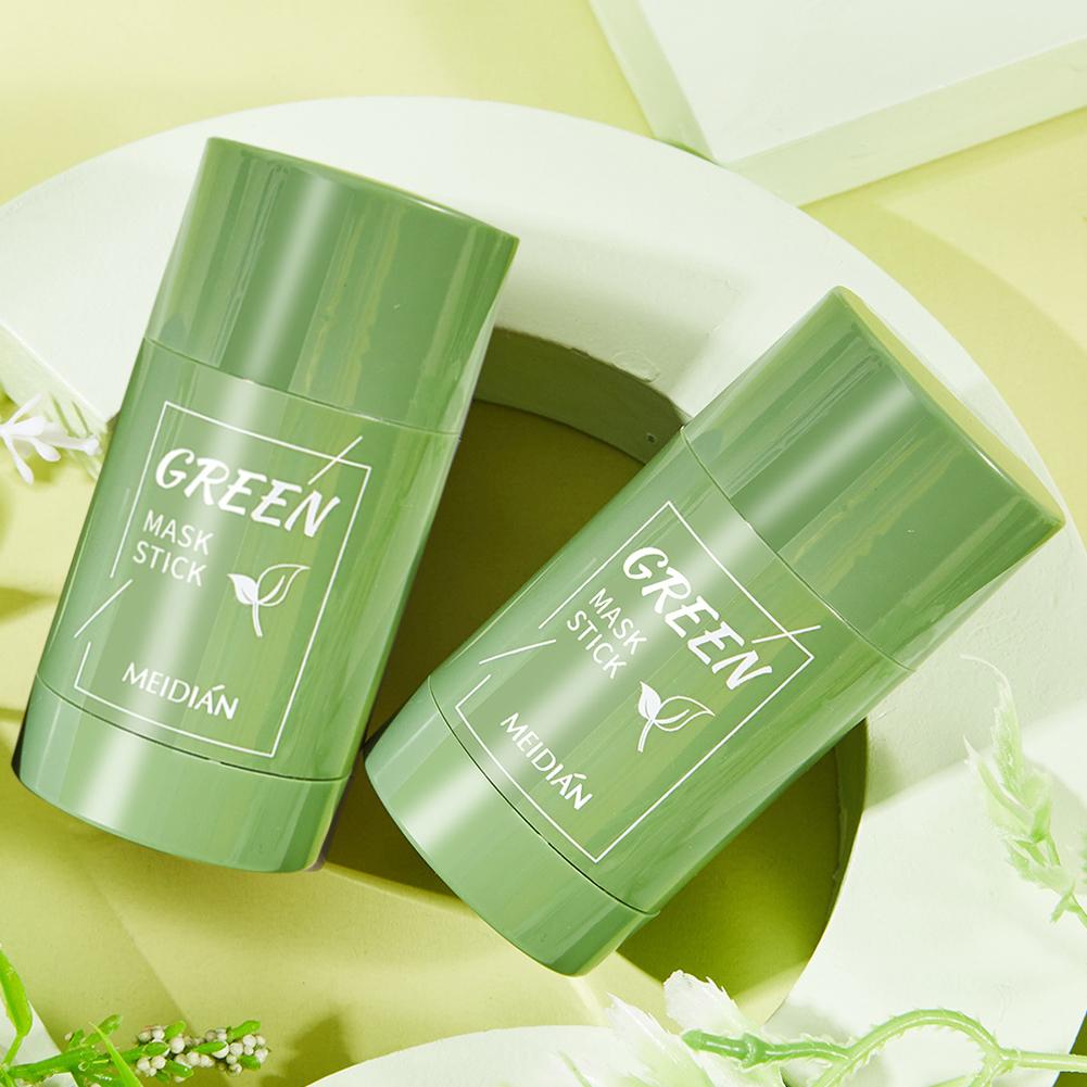 Mascarilla Facial en Barra de  - Green Tea Cleansing Clay Mask reseña y precio