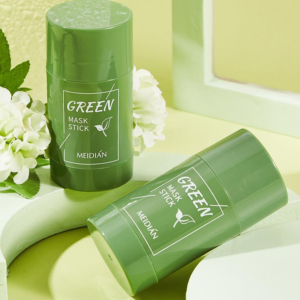 Mascarilla Facial en Barra de  - Green Tea Cleansing Clay Mask reseña y precio