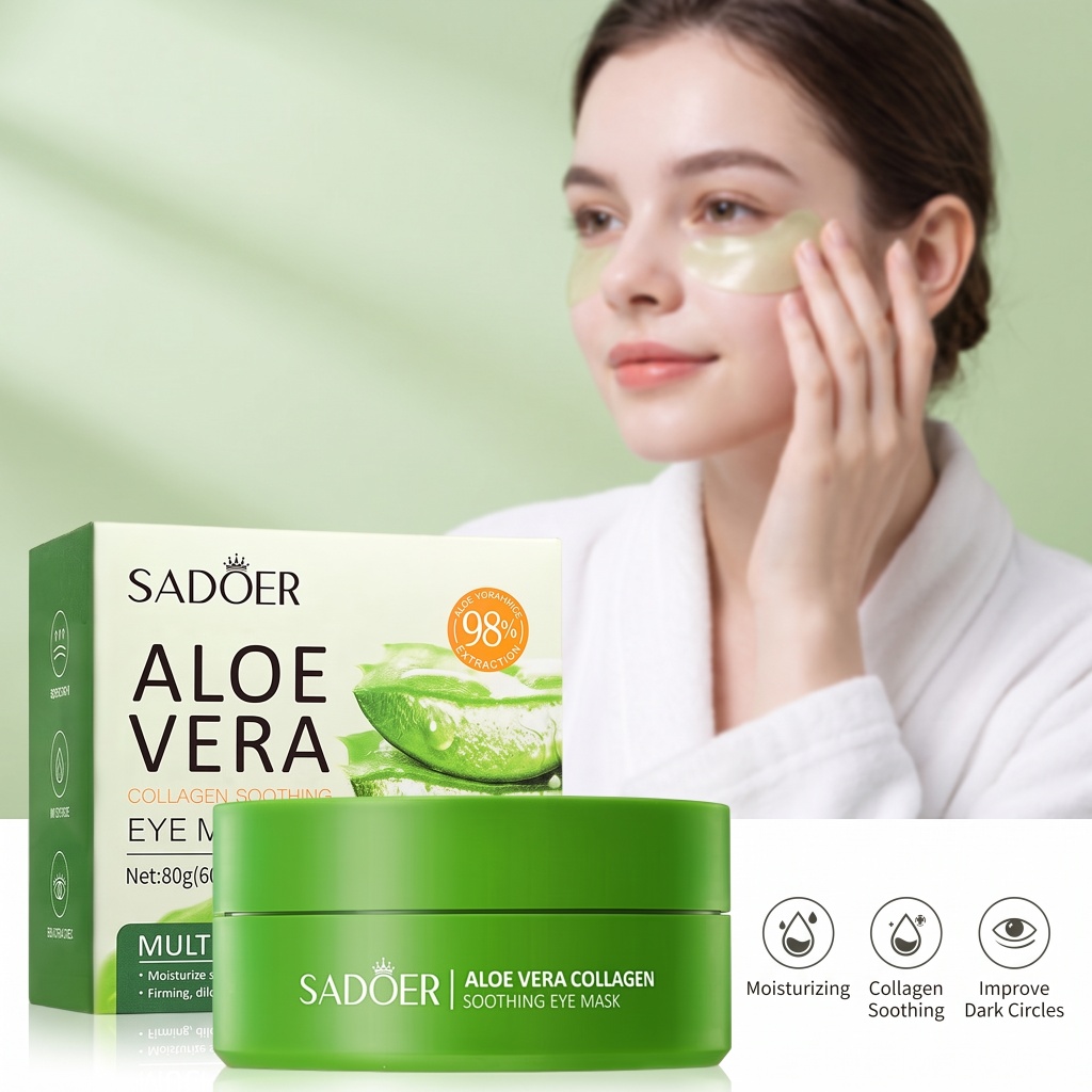 60pcs Mascarilla de Ojos de Co - Collagen Under Eye Patches reseña y precio