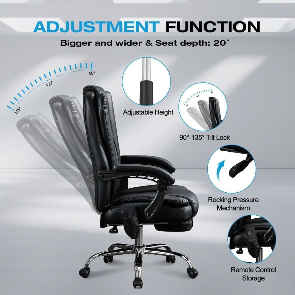 Silla de Oficina Ergonómica de - Massage reseña y precio