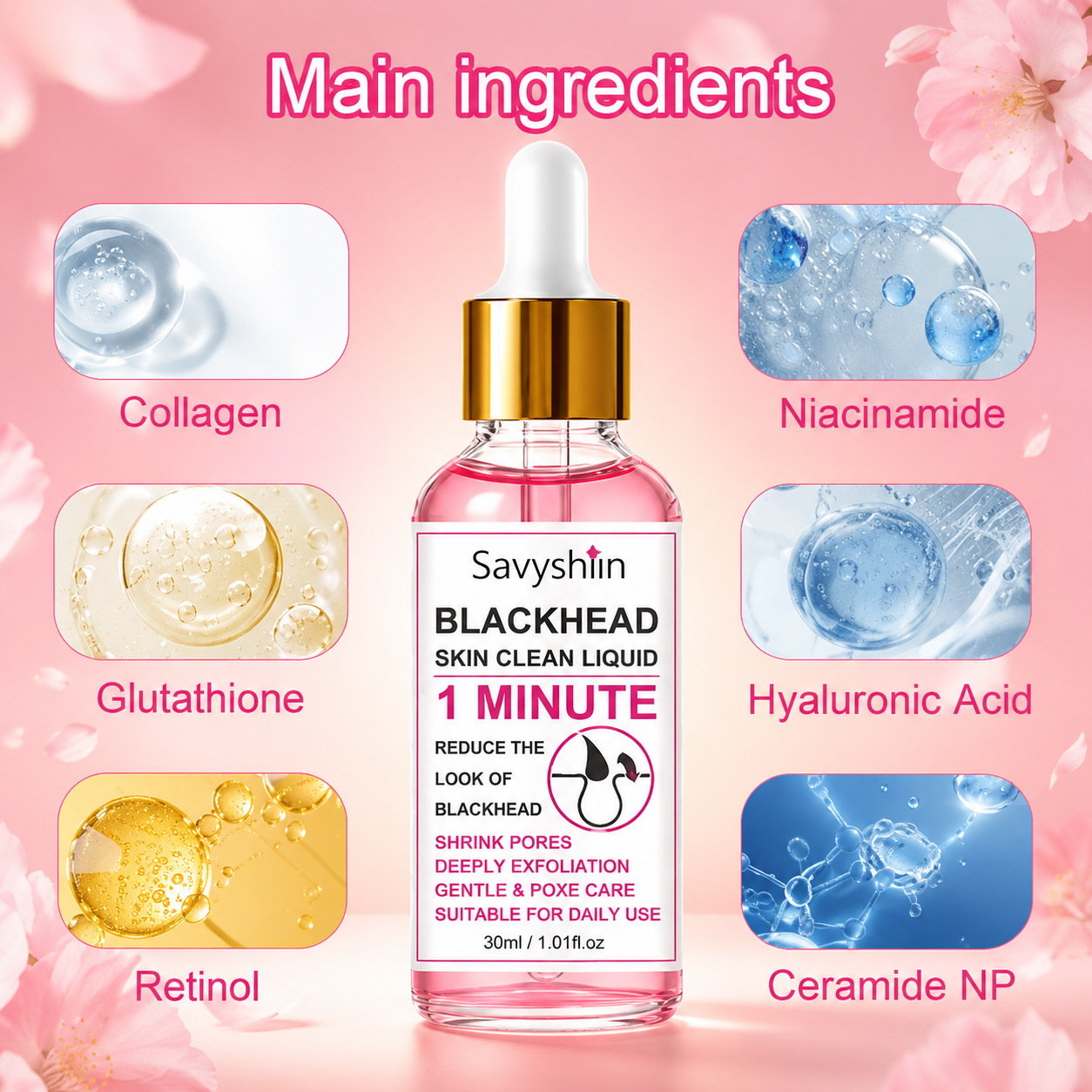Suero de ácido salicílico y ác - Salicylic Acid Blackhead Remover reseña y precio