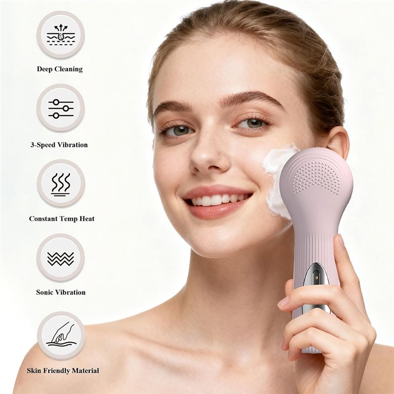 Cepillo de Limpieza Facial Elé - Silicone Face Scrubber Electric reseña y precio