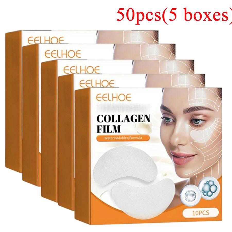 Parches solubles de colágeno,  - Collagen Under Eye Patches reseña y precio